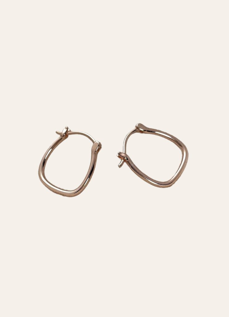 Çanta Hoop Earrings Silver Jewelry