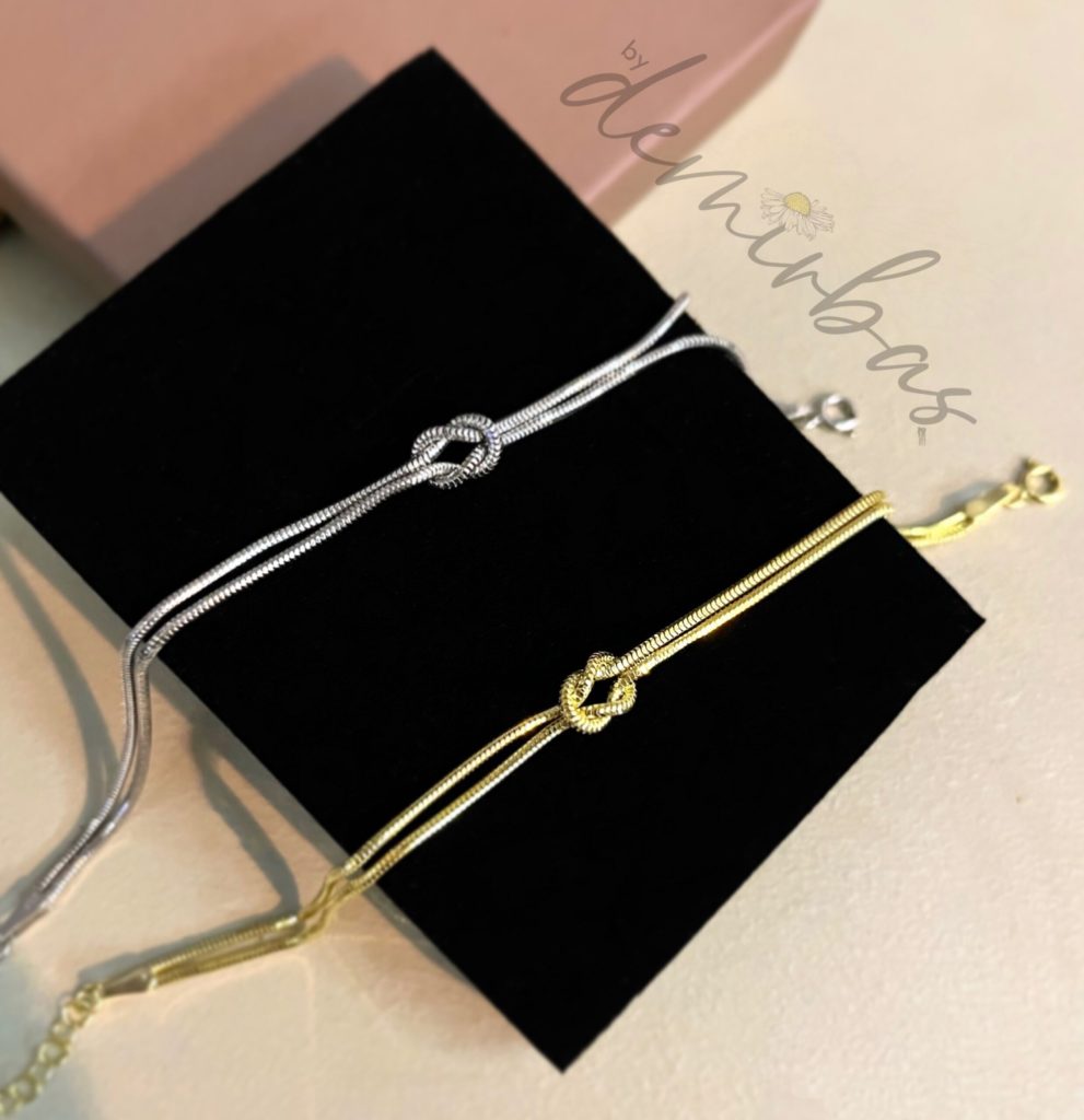 Knot Bracelet Double Bracelet 2 Silver Jewelry