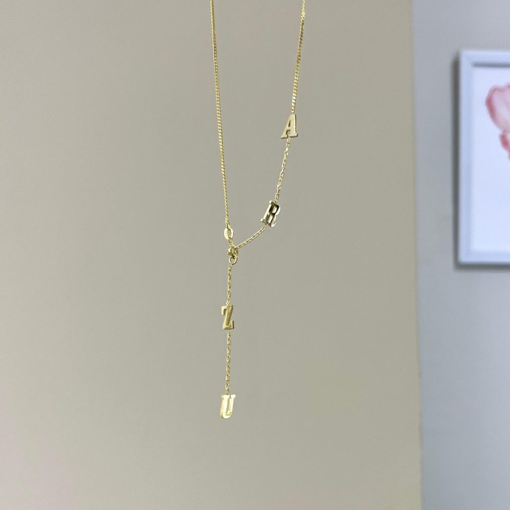 New Name Necklace Silver Jewelry