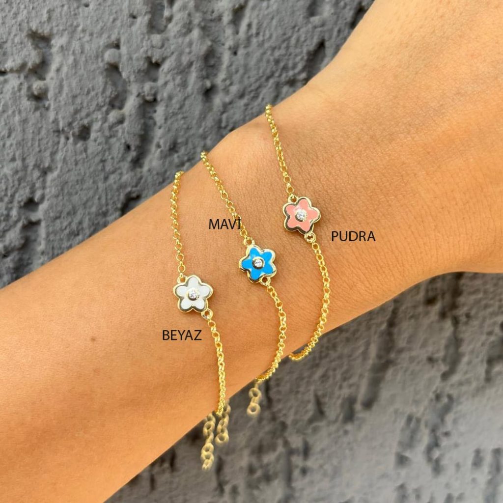 Daisy Bracelet Gold Silver Jewelry