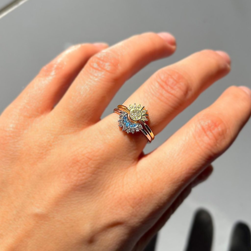 Gece Gündüz Ring Silver Jewelry