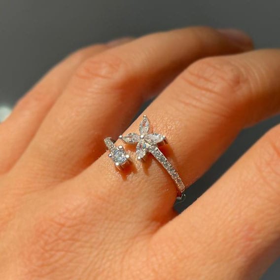 Markiz Ring Silver Jewelry