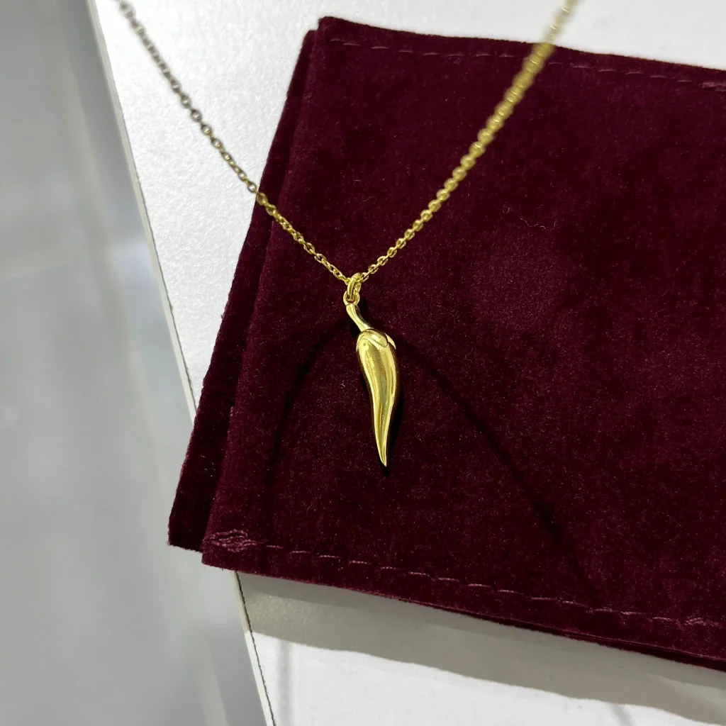 Biber Necklace Gold Silver Jewelry