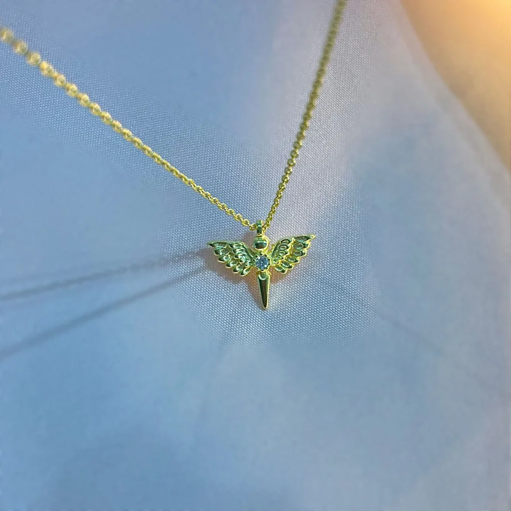 New Melek Necklace Gold Silver Jewelry
