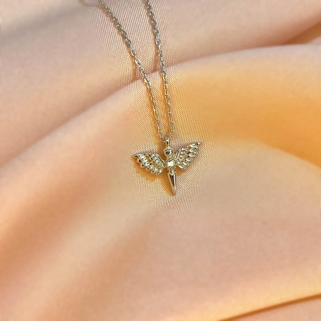 New Melek Necklace Silver Jewelry
