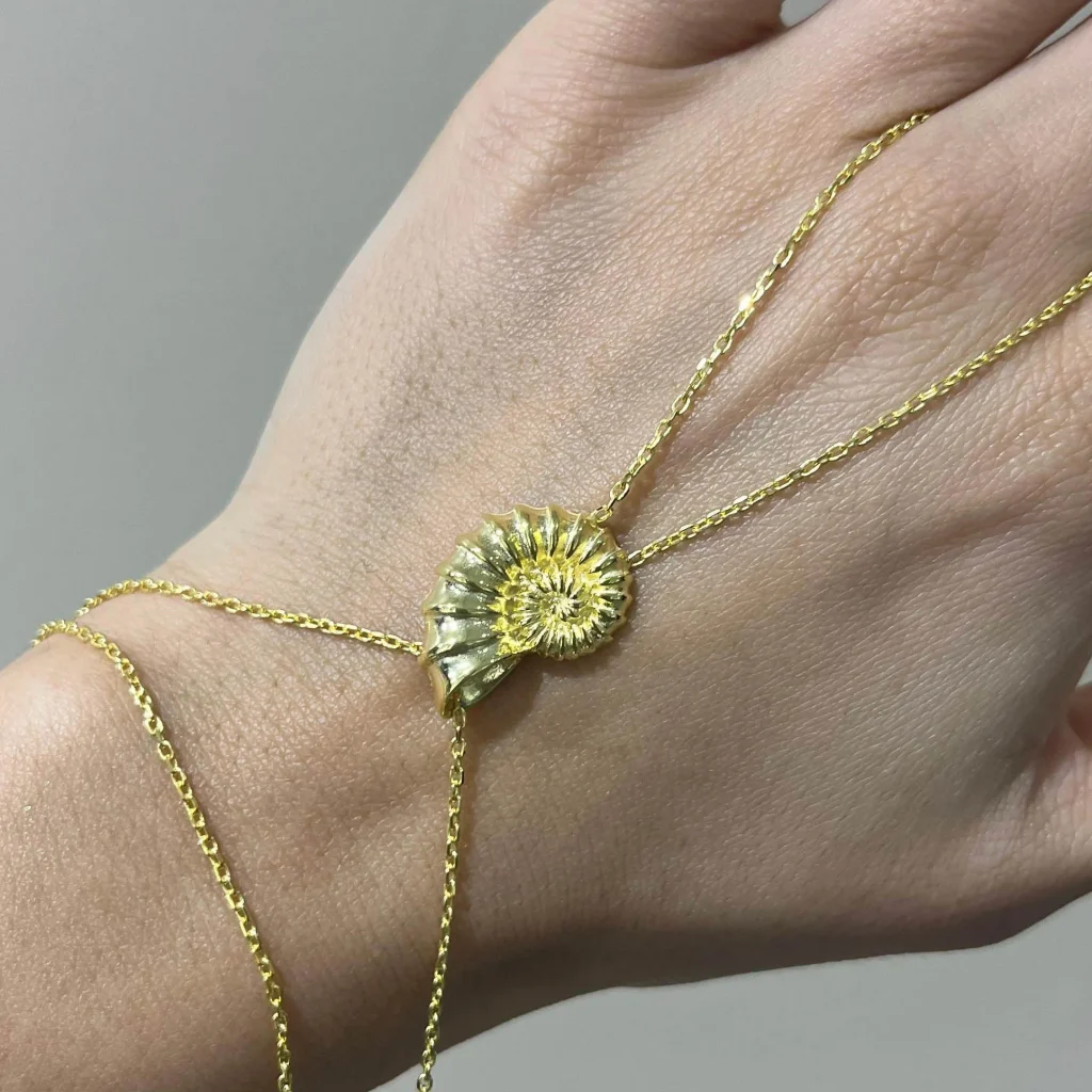 Sea Shell Şahmeran Silver Jewelry
