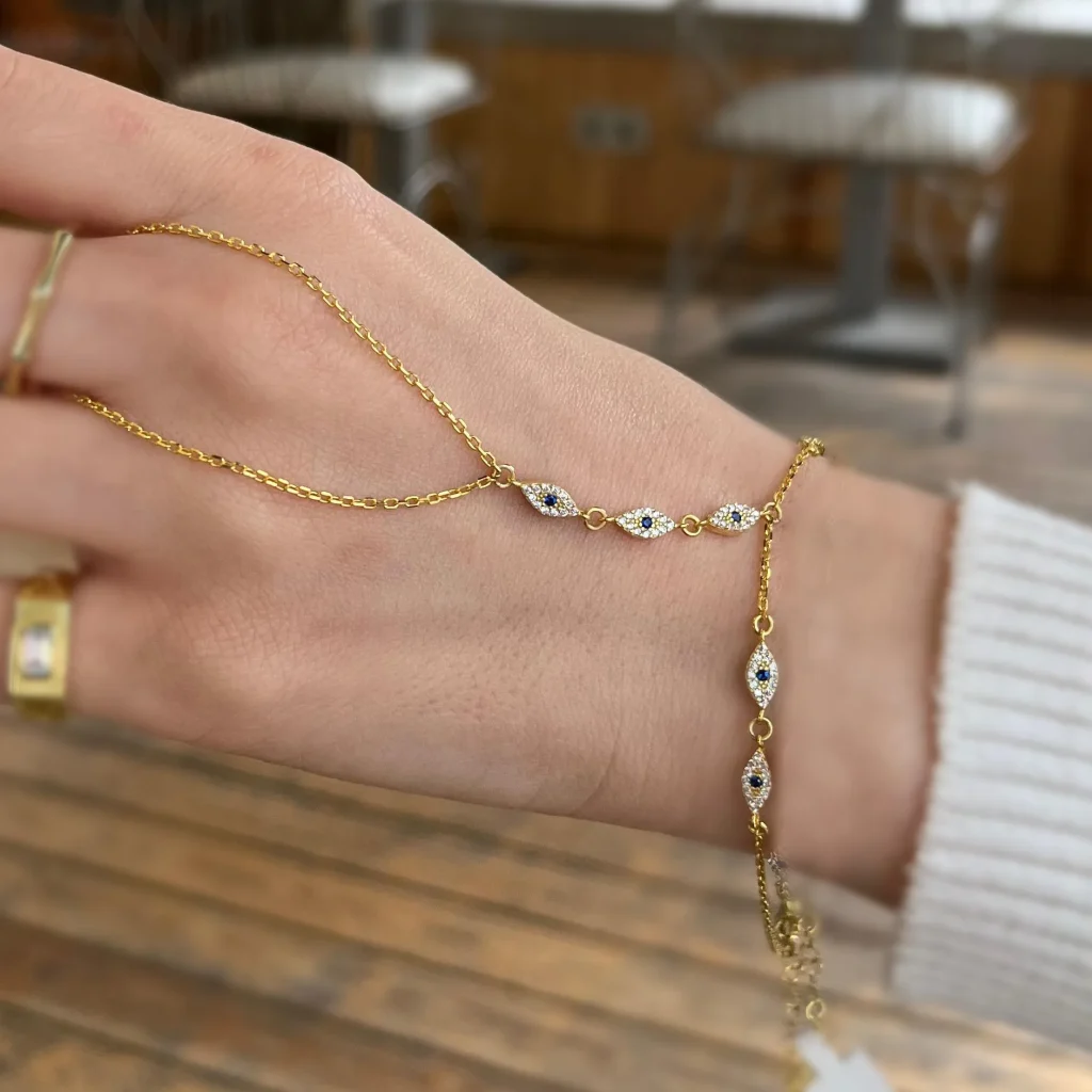 Eye Şahmeran Gold Silver Jewelry