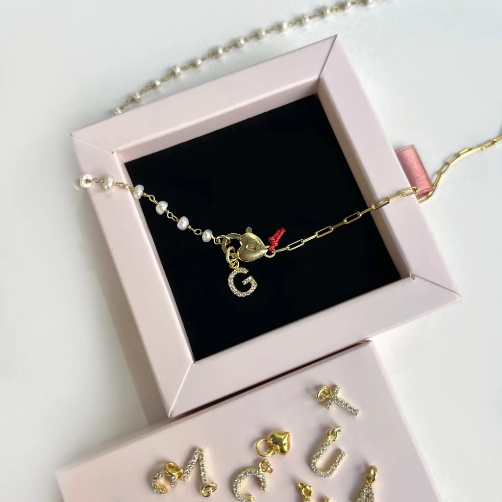 Pearl Kilit Heart Necklace Silver Jewelry