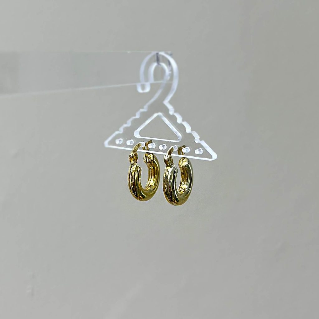 Minik Hoop Earrings Gold Silver Jewelry