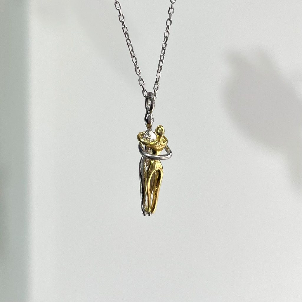 Sımsıkı Sarılalım Necklace Silver Jewelry