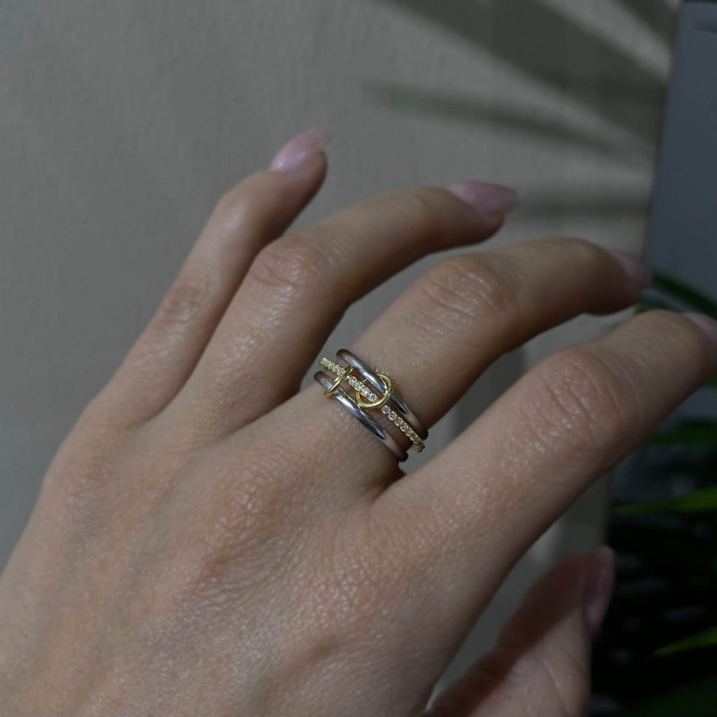 Mix Ring Slim Ring 01 Silver Jewelry