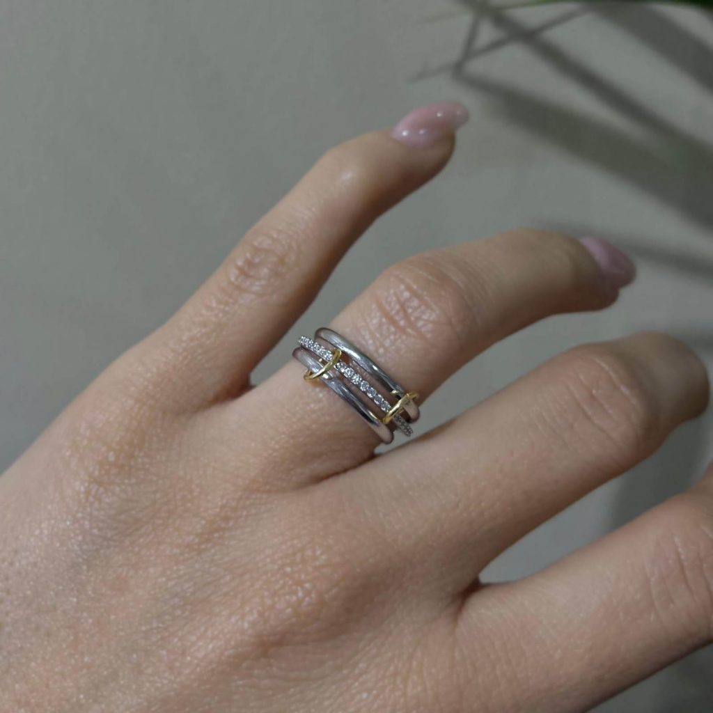 Mix Ring Slim Ring 03 Silver Jewelry