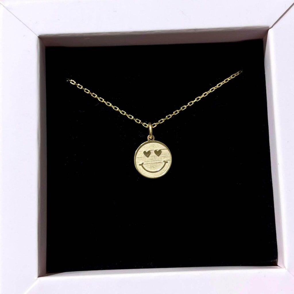 Heart Eye Smile Silver Jewelry