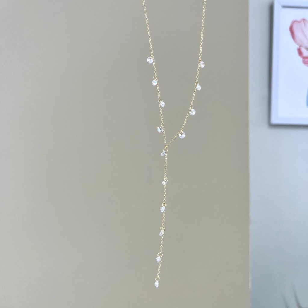 Y Necklace 012 Silver Jewelry