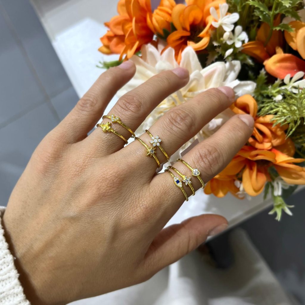 Minimal Rings Silver Jewelry
