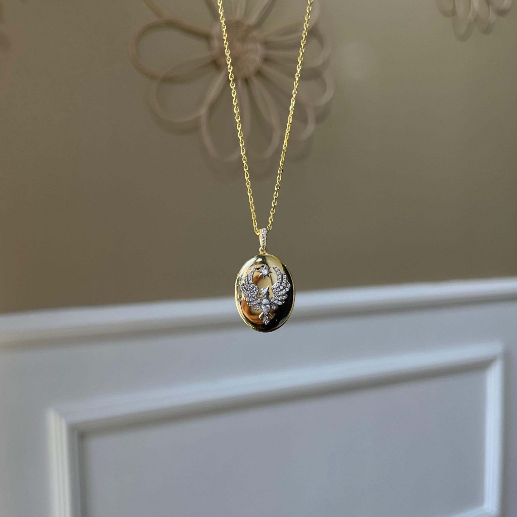 Anka Necklace Hinged Silver Jewelry