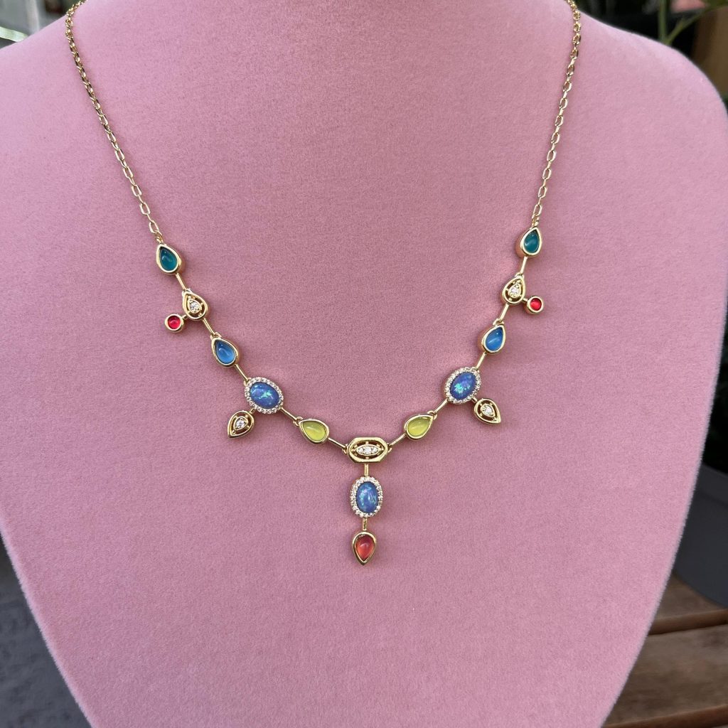 Mix Necklace Bijuteri Silver Jewelry